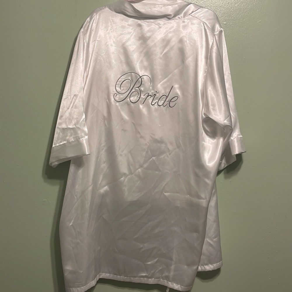 Bride Silky Pajamas and Silky Robe